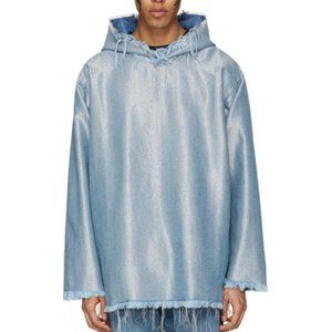 Marques Almeida Denim & Silver Hoodie